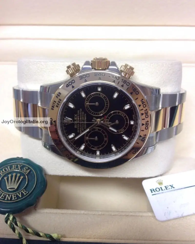 Daytona Oro e Acciaio nero
