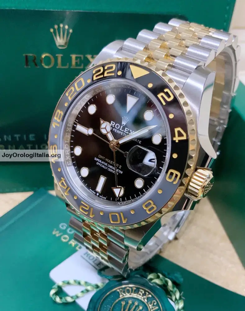 GMT Master II acciaio oro jubile