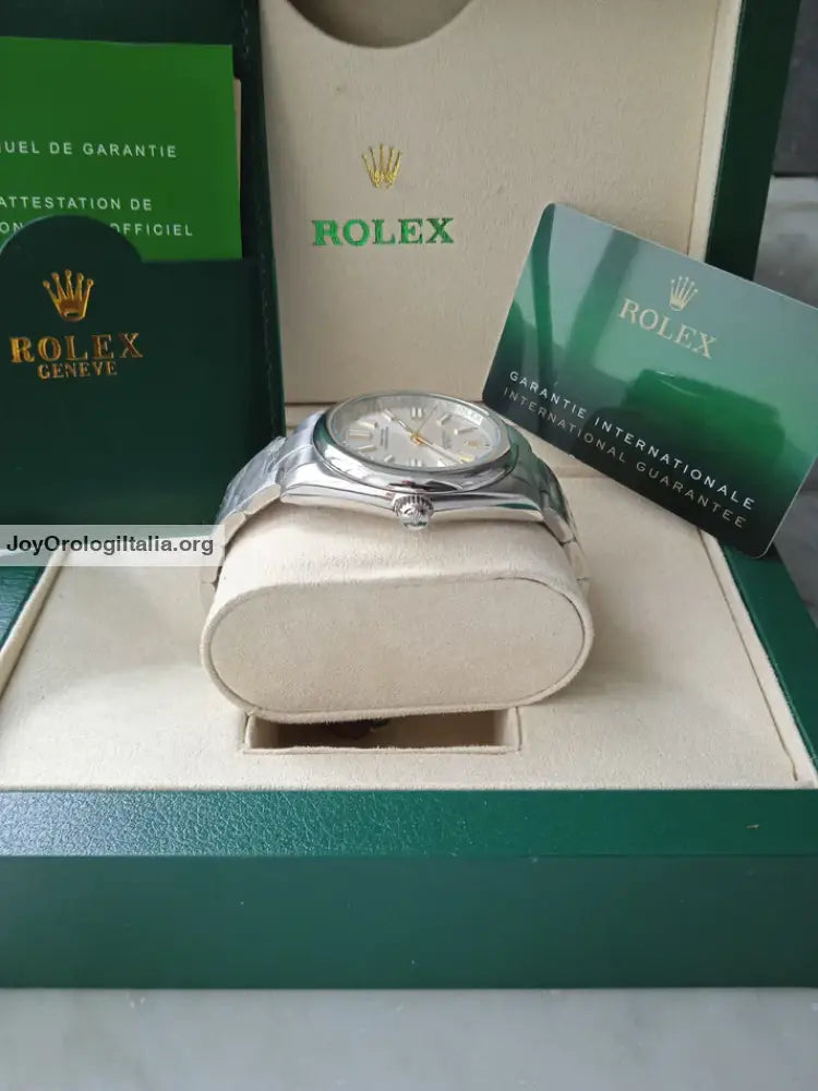 Oyster perpetual 36mm silver