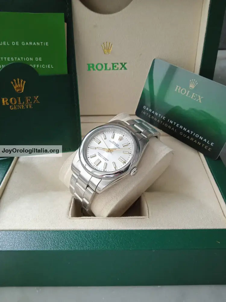 Oyster perpetual 36mm silver