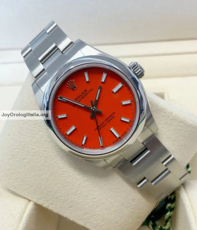 Oyster Perpetual Coral Dial 36mm