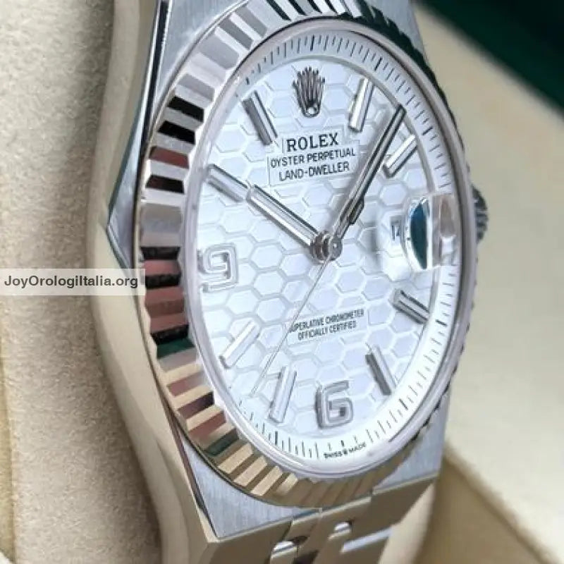 Rolex Land-Dweller Bianco 40mm