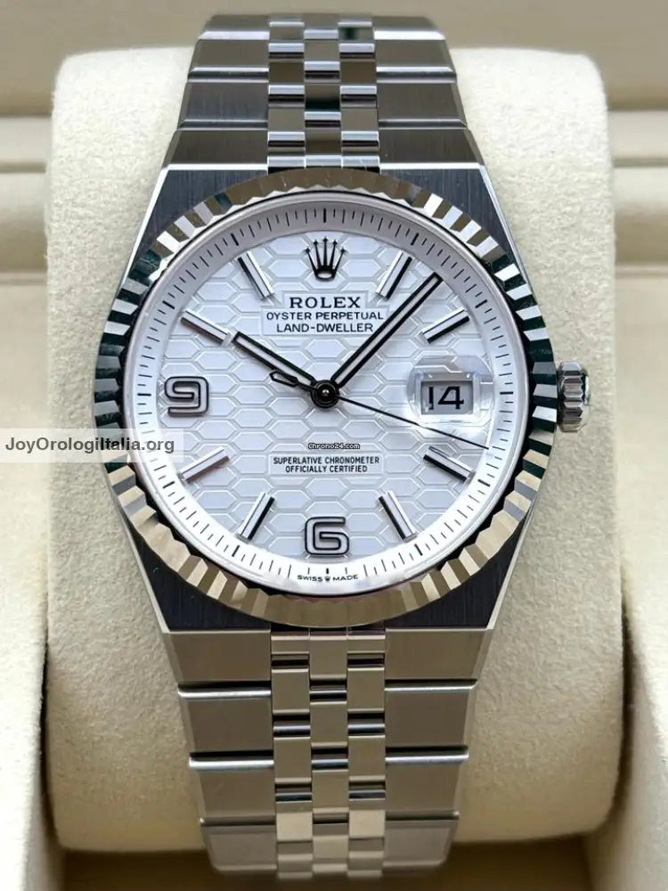 Rolex Land-Dweller Bianco 40mm