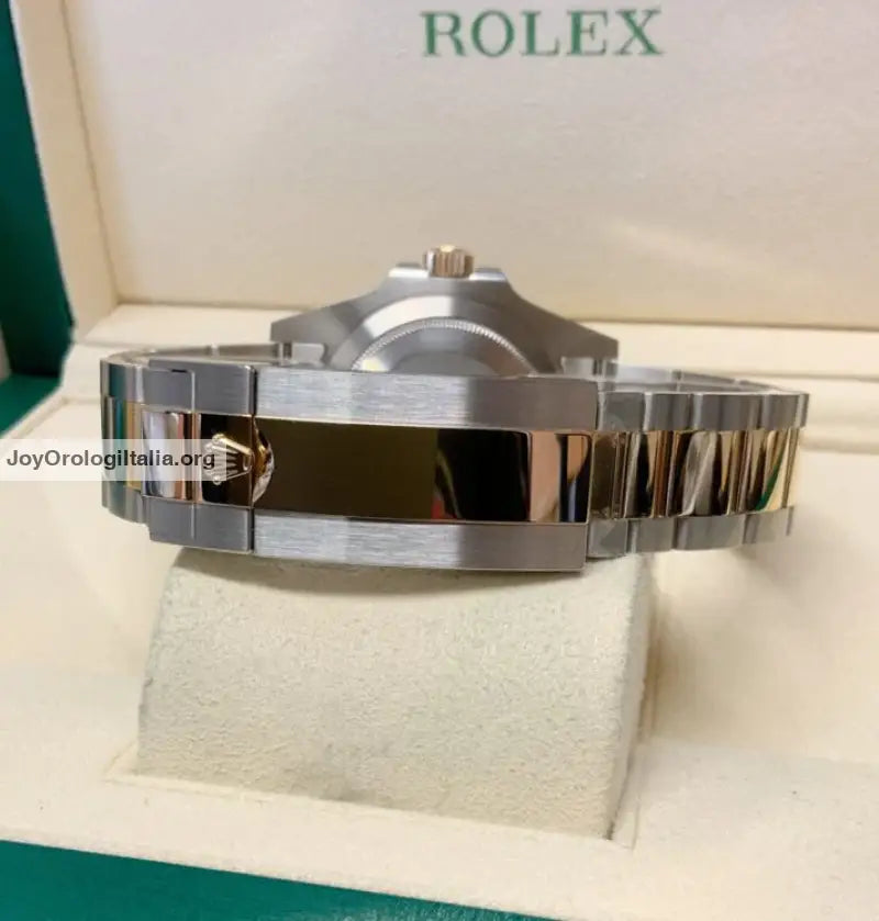 Submariner acciaio e oro blu date