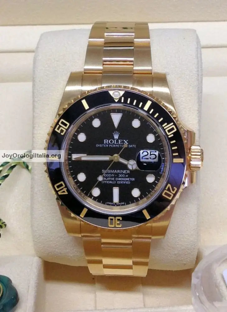 Submariner Oro Giallo Black