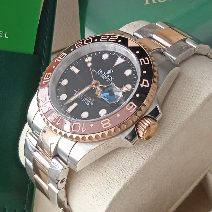 GMT Master II acciaio oro rosa