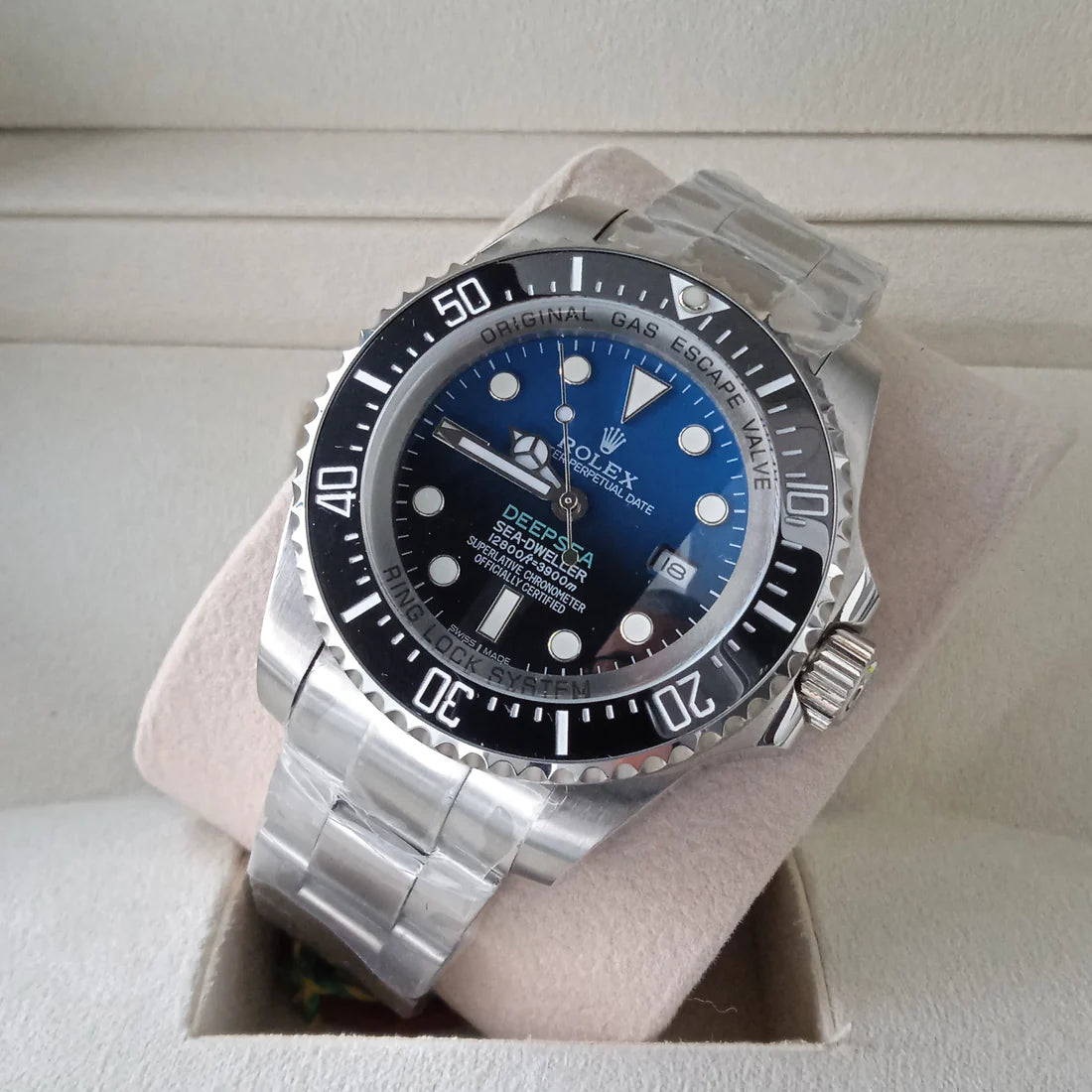 Deepsea 44mm Blu/Nero