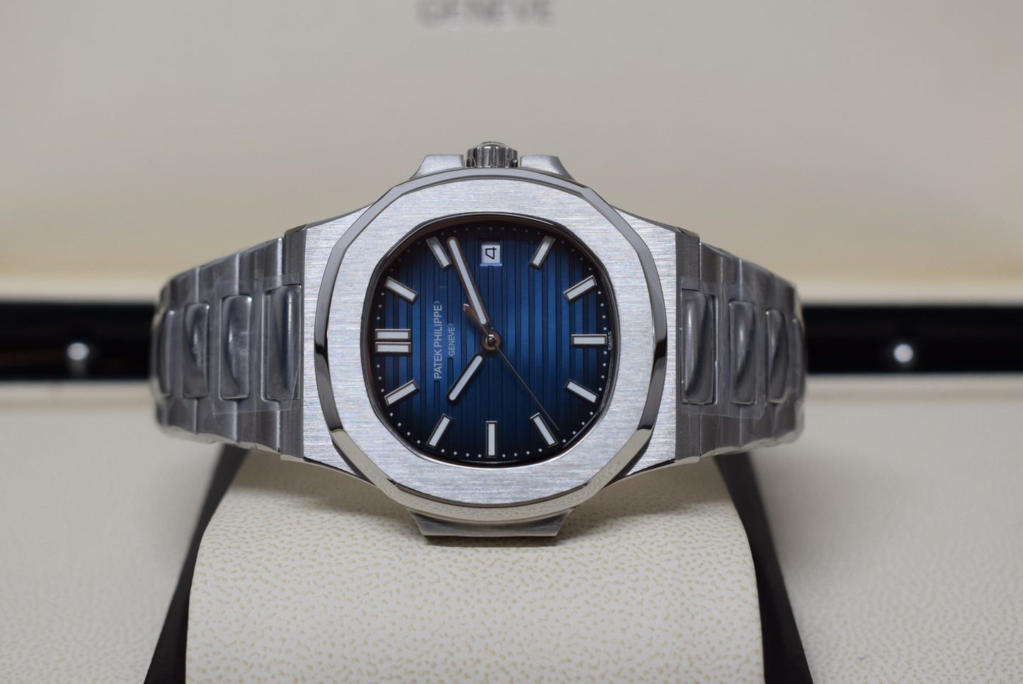 Patek Philippe Acciaio Blu Dial