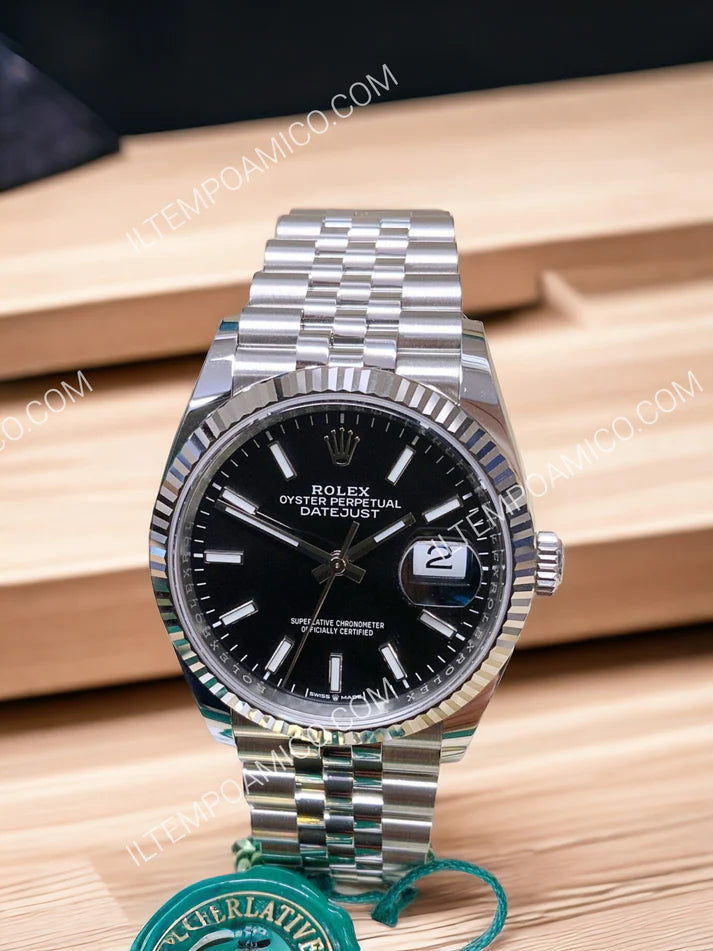 Datejust 41mm jubile nero