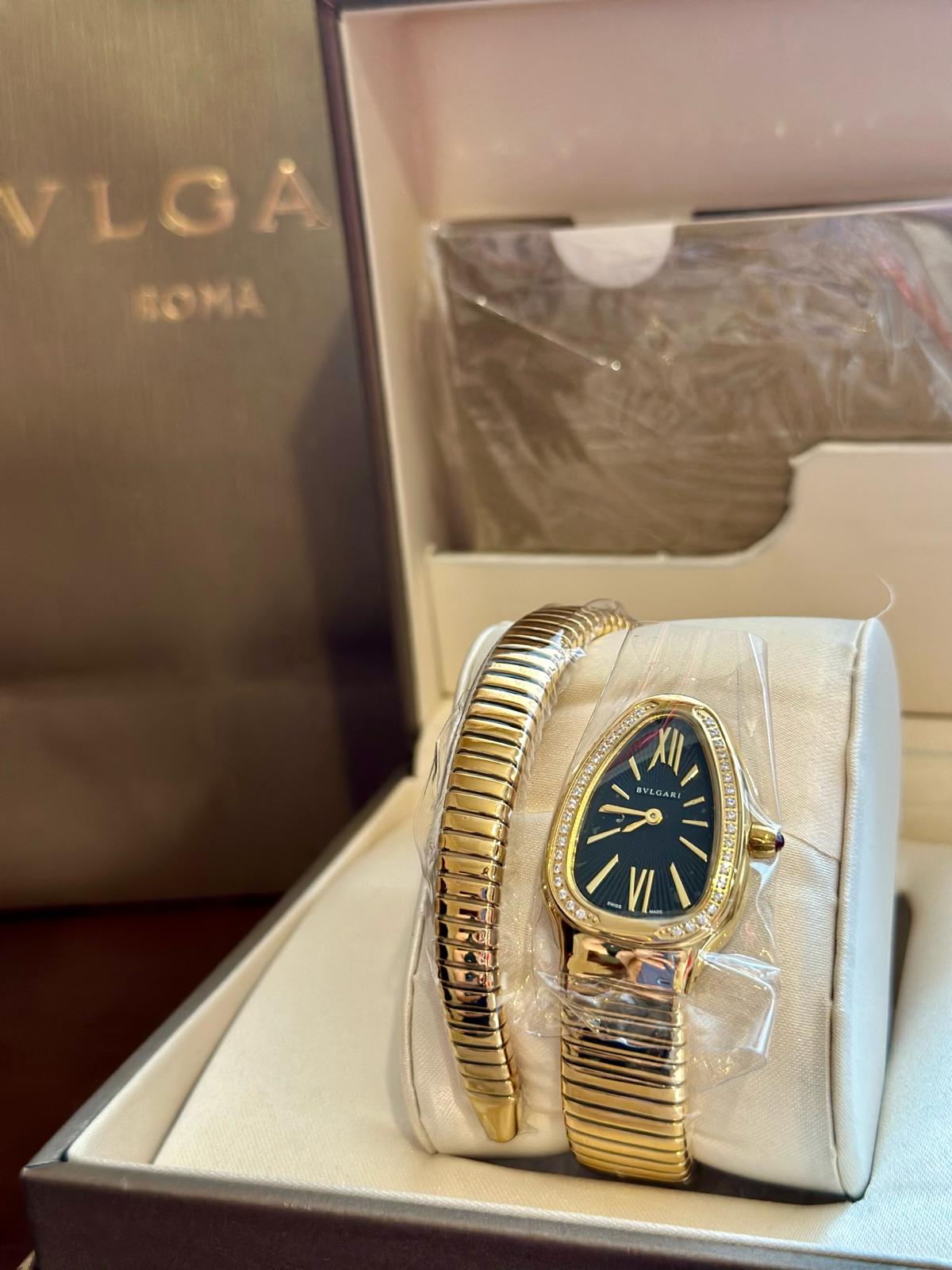 Bvlgari Serpente Tubogas Oro Brillanti