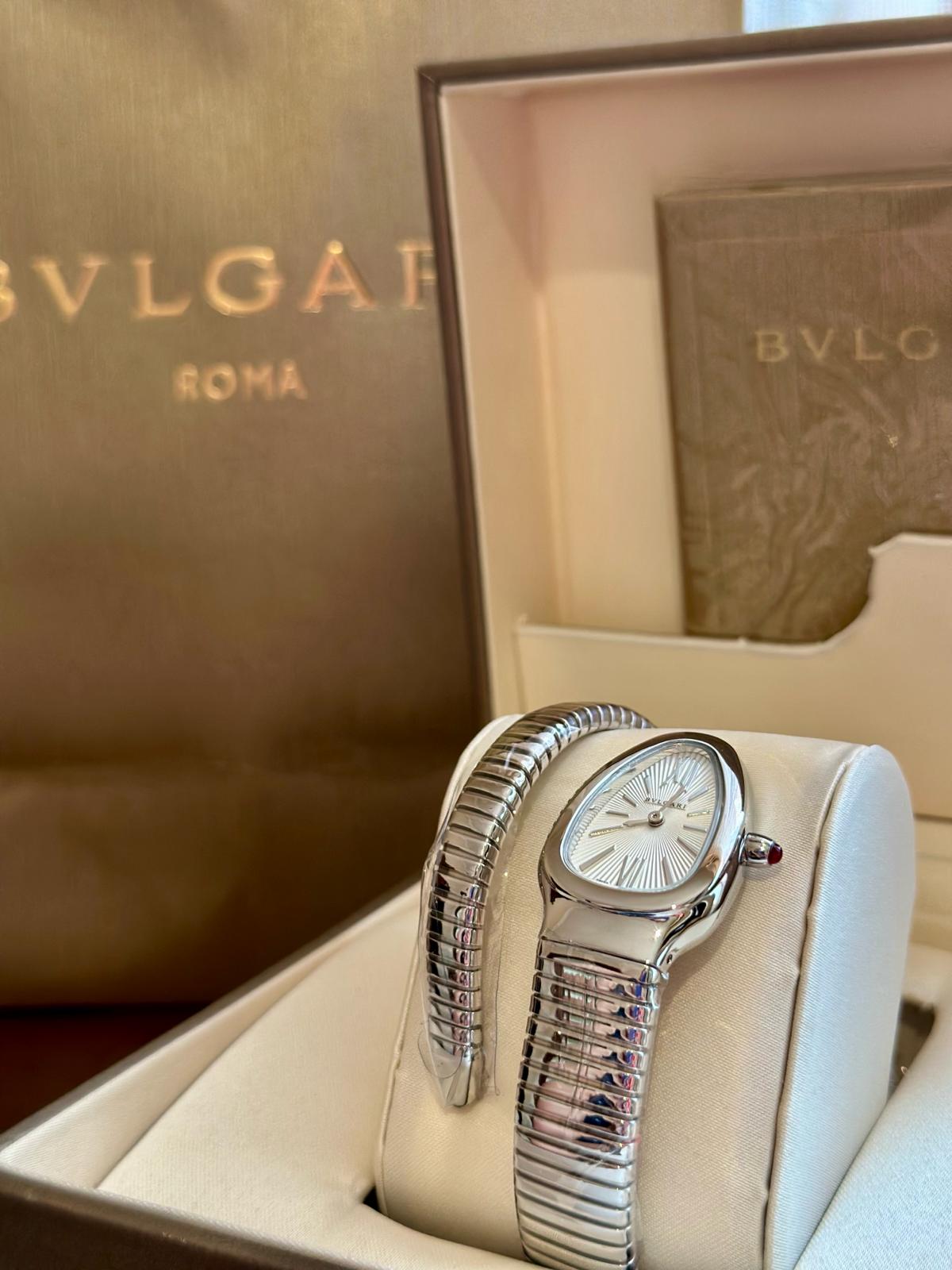 Bvlgari Serpente Tubogas Acciaio