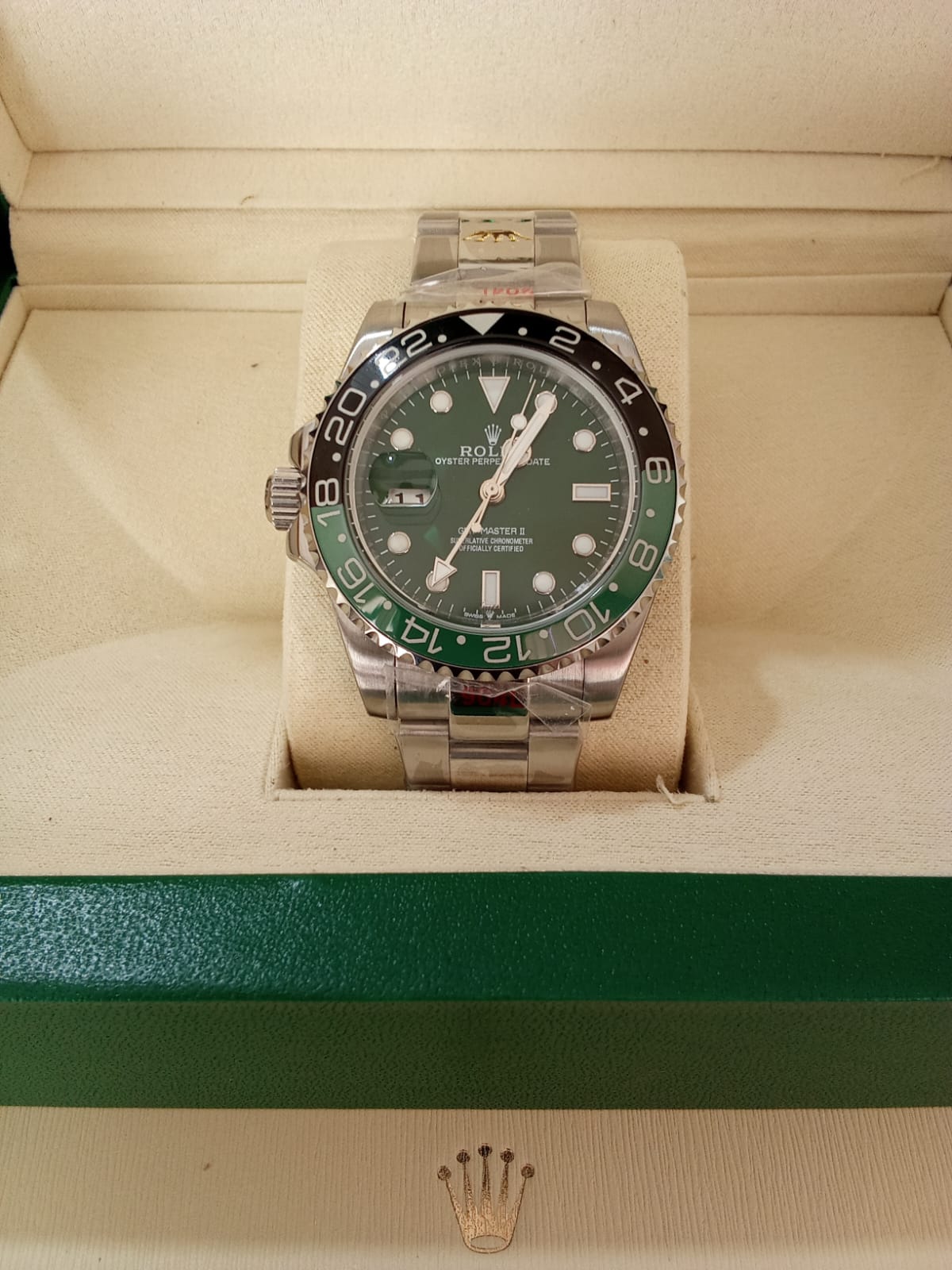 GMT MASTER II SPRITE FONDO VERDE OYSTER