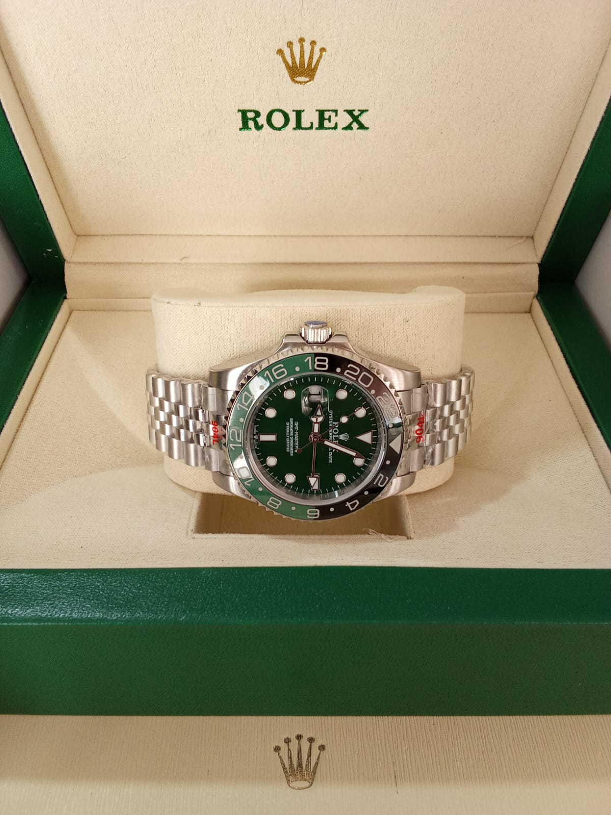 GMT MASTER II SPRITE FONDO VERDE JUBILE