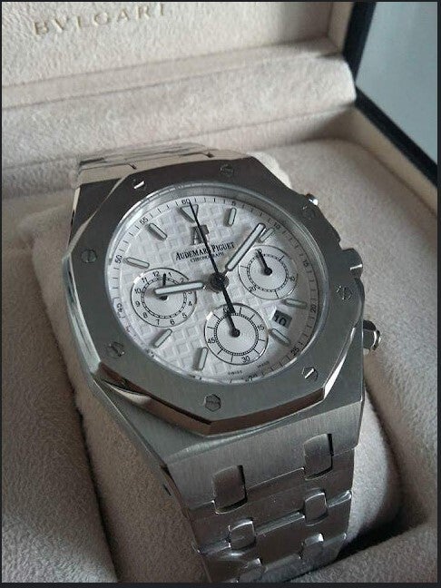 Audemars Piguet Crono Grigio/Blu/Nero