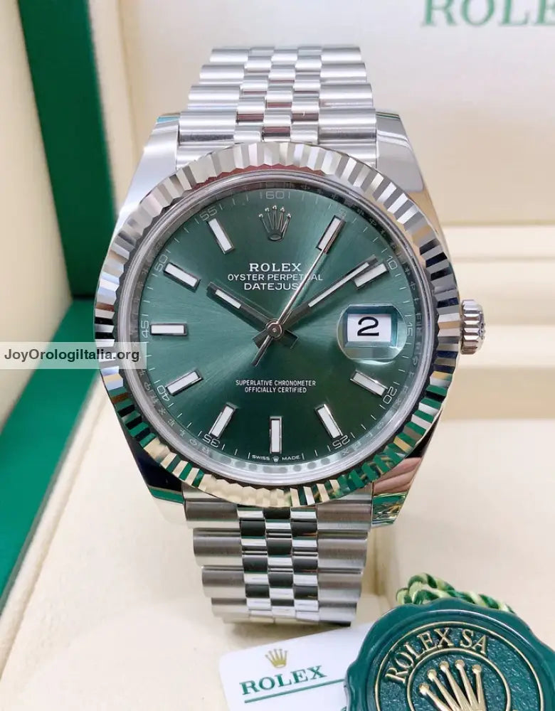 Datejust 36mm jubile Mint Green