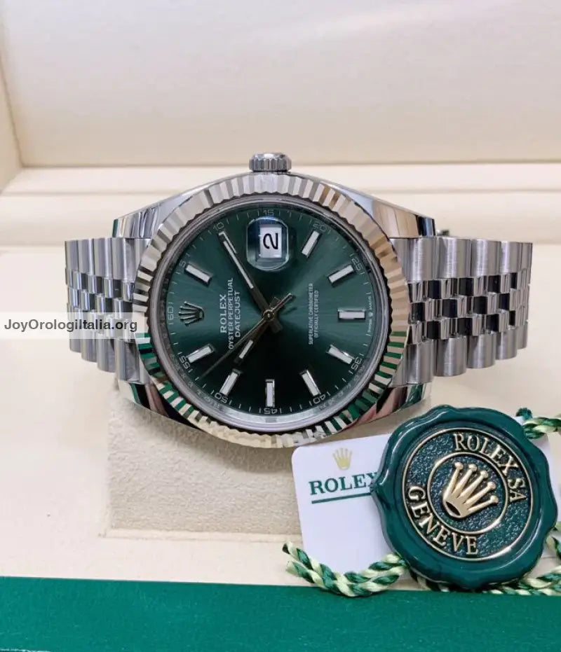 Datejust 36mm jubile Mint Green