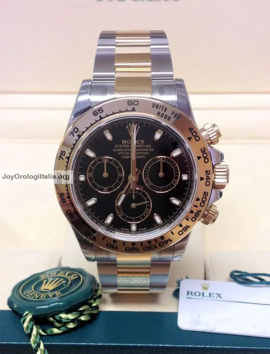 Daytona Oro e Acciaio nero