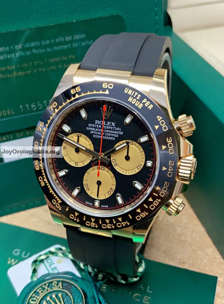 Daytona Oro Giallo Paul Newman Oysterflex