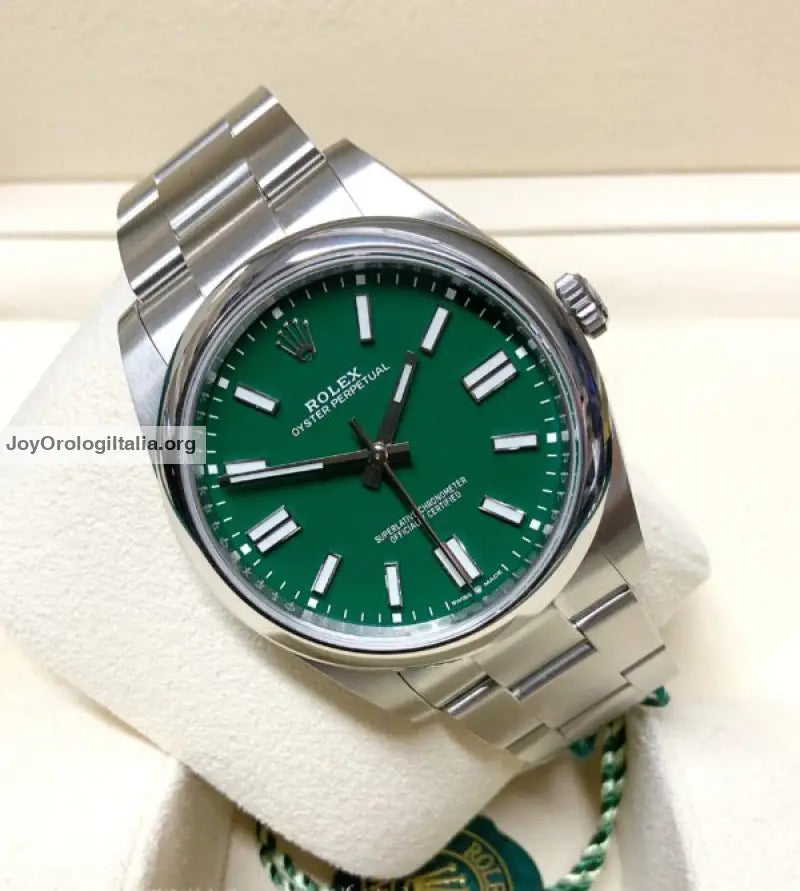 Oyster Perpetual Green 41mm
