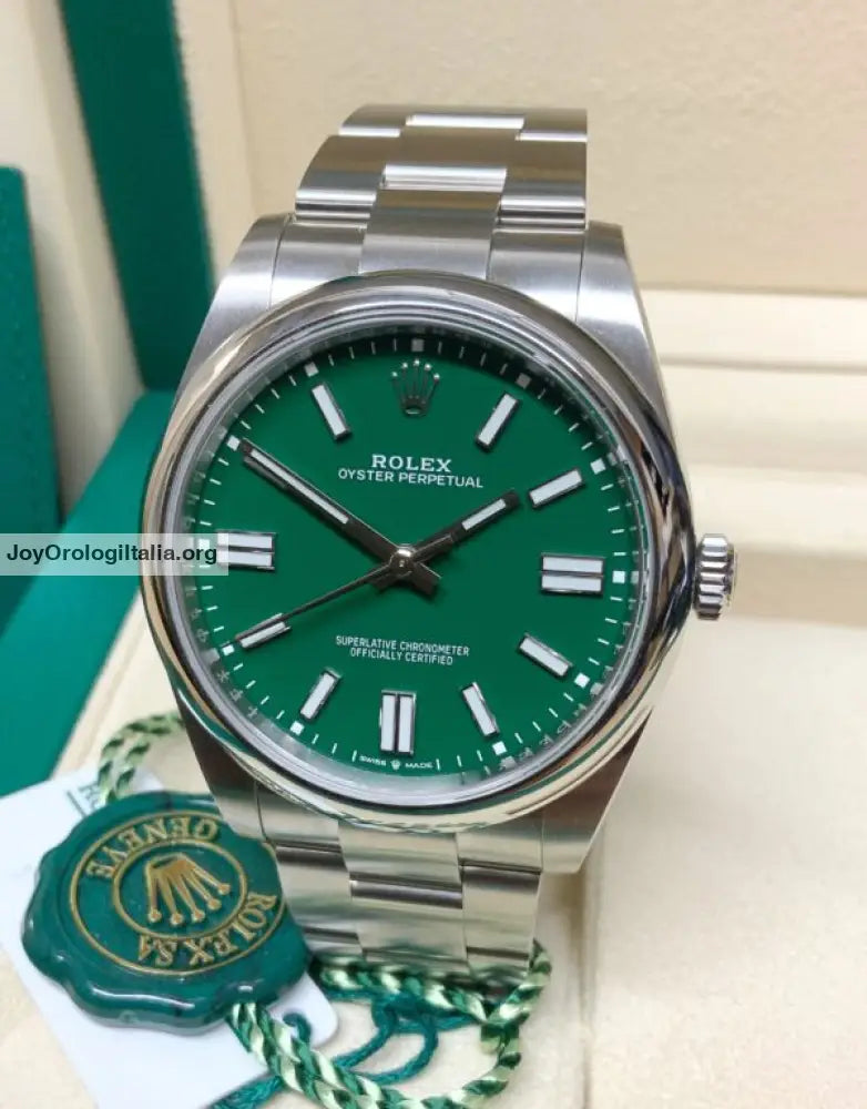 Oyster Perpetual Green 41mm