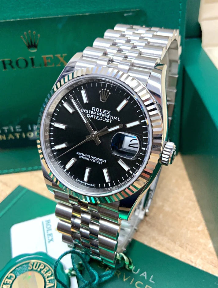 Datejust 41mm jubile nero