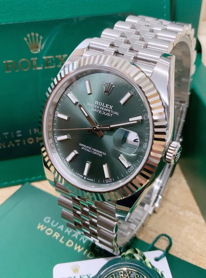 Datejust 36mm jubile Mint Green