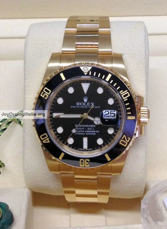 Submariner Oro Giallo Black