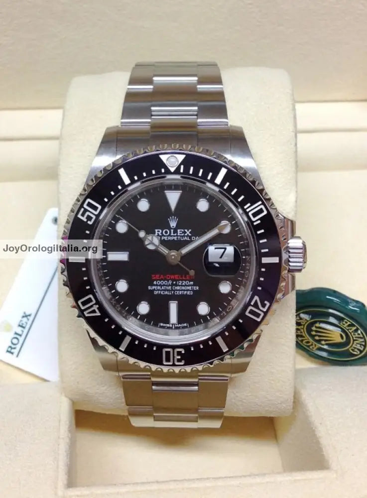 Submariner Sea-Dweller Red Writing